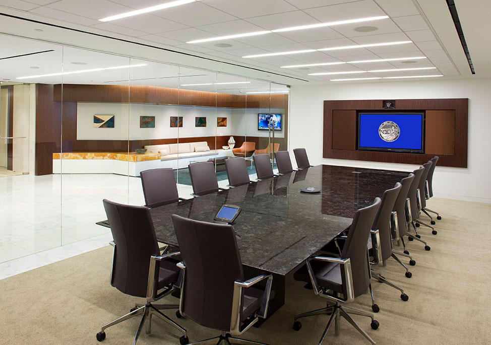 Conference room Yukevich Calfo and Cavanugh law firm