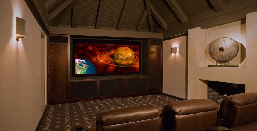 bird home theater screen