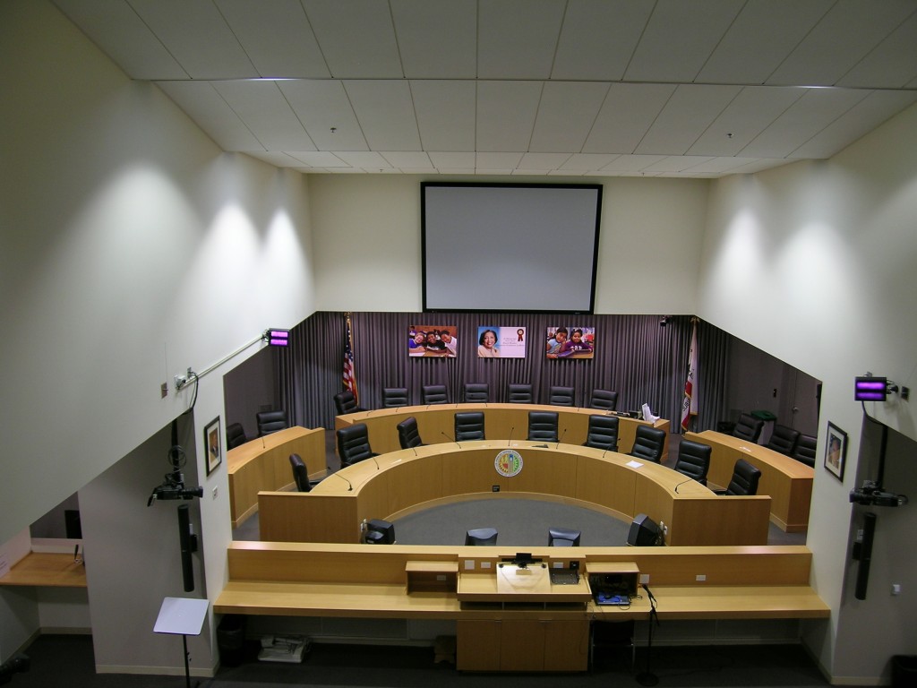 Los Angeles Unified School District Boardroom