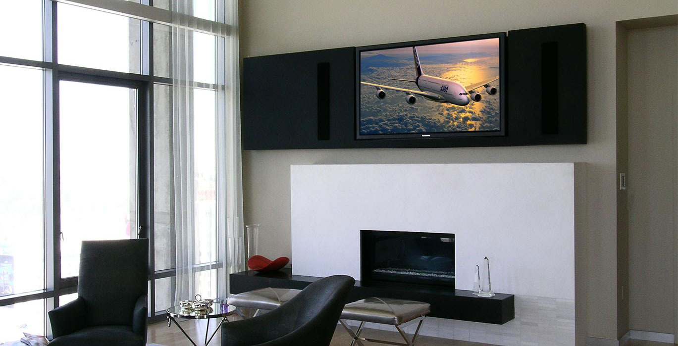 Custom screen installations in Los Angeles.